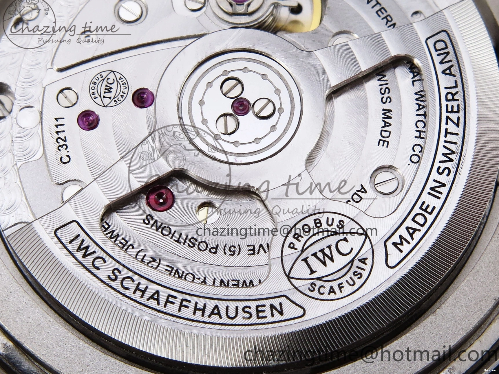 MIROTIME 1231 Pilot Mark XX IW328203 ZF 1:1 Best Edition Blue Dial on Dark Blue Leather Strap A Snug 7024